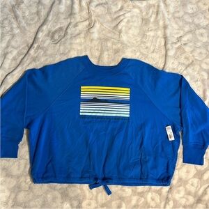 NWT Old Navy Oversized Graphic Sweatshirt Size XXL